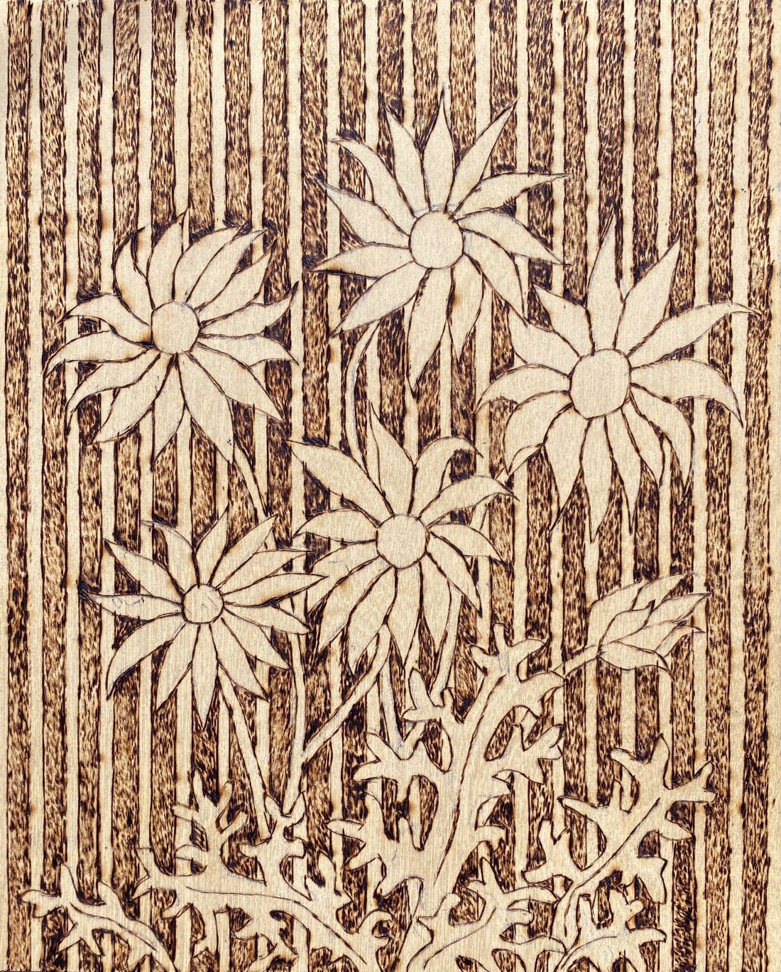 Jeanne Rudd: Flannel Flowers 01, 2023